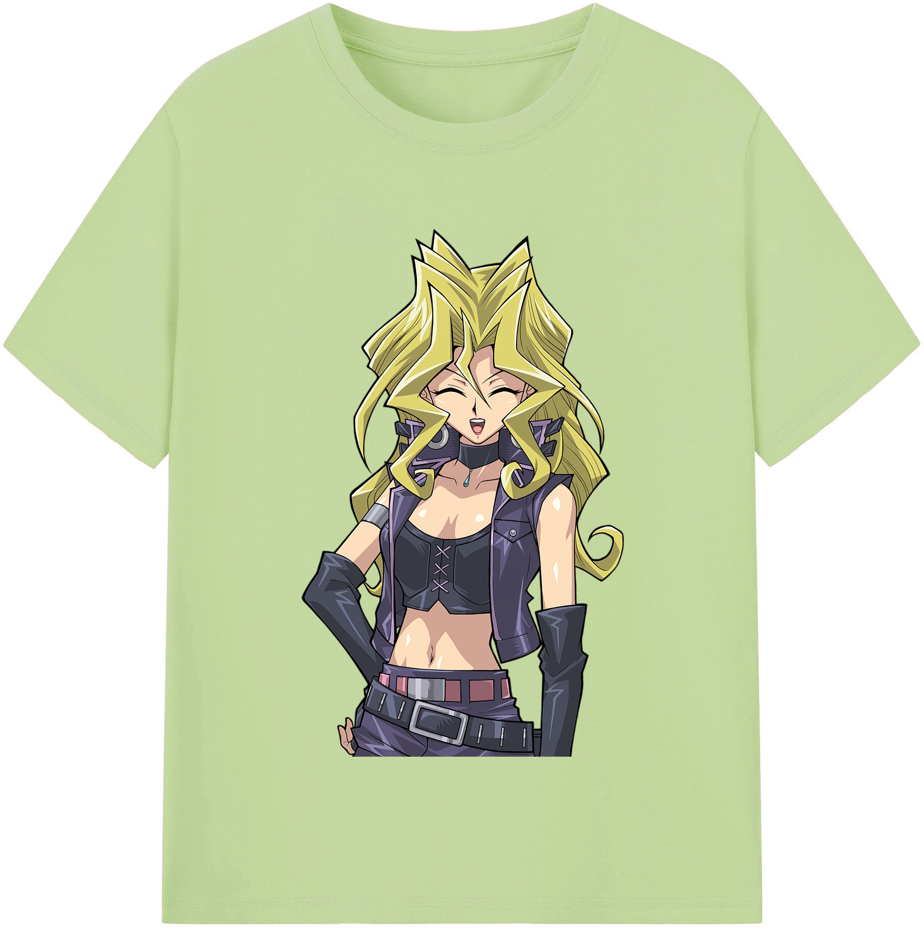 （画像用） 遊☆戯☆王 Yu-Gi-Oh! 綿100％半袖Tシャツ（フロントプリント）